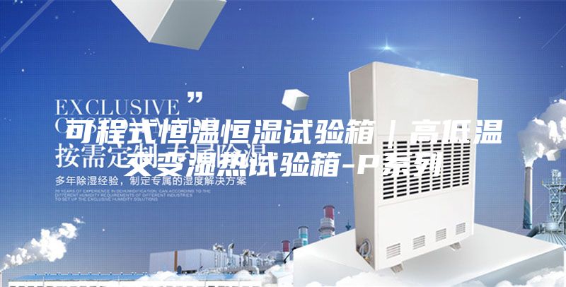 可程式恒溫恒濕試驗箱|高低溫交變濕熱試驗箱-P系列